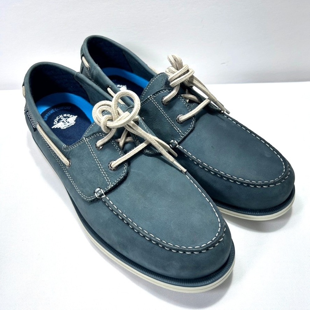 Dockers‎ Darnell Genuine Leather Dress Casual Men's  Boat Shoe Navy US 13M